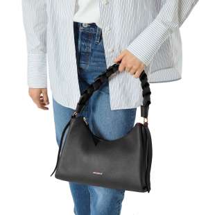 Coccinelle Boheme Small Noir/Cuir E1M50130301374 2