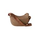 Borbonese Hobo Luna Mini Beige/Marrone 934137I15994
