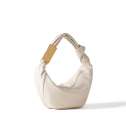 Borbonese Hobo Bag Domino Mini Chantilly Cream 924027F29Z61