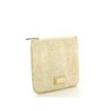 Borbonese Bustina Piatta Porta Documenti Beige 260431J48E72