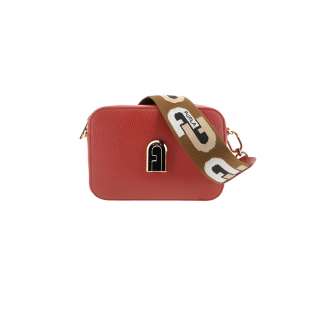 Furla Sleek Mini Chili Oil/Toni Cognac BAHLABR W64000 0228S