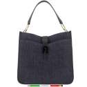 Furla Sofia Grainy M Blu/Nero WB00268 AX0745 9001 CS000