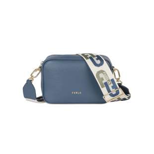 Furla Real Mini Camera Case Blu Denim WB00243 W64000 1007 DE000