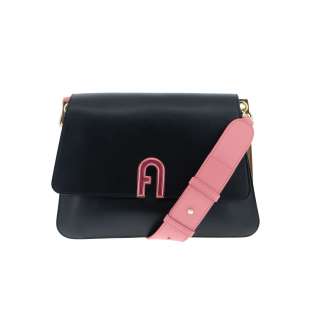 Furla Gemma M Nero/Cognac h/Ninfea WB00501 BX0184 9006 1117S