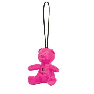 Furla Soft Keyring Bear Neon Pink WR00243 BX1190 4401 1553S 2