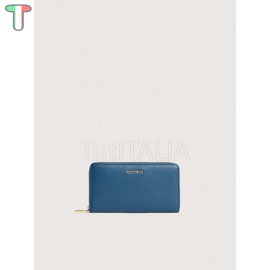 Coccinelle Metallic Large Deep Blue E2MW5113201_B27