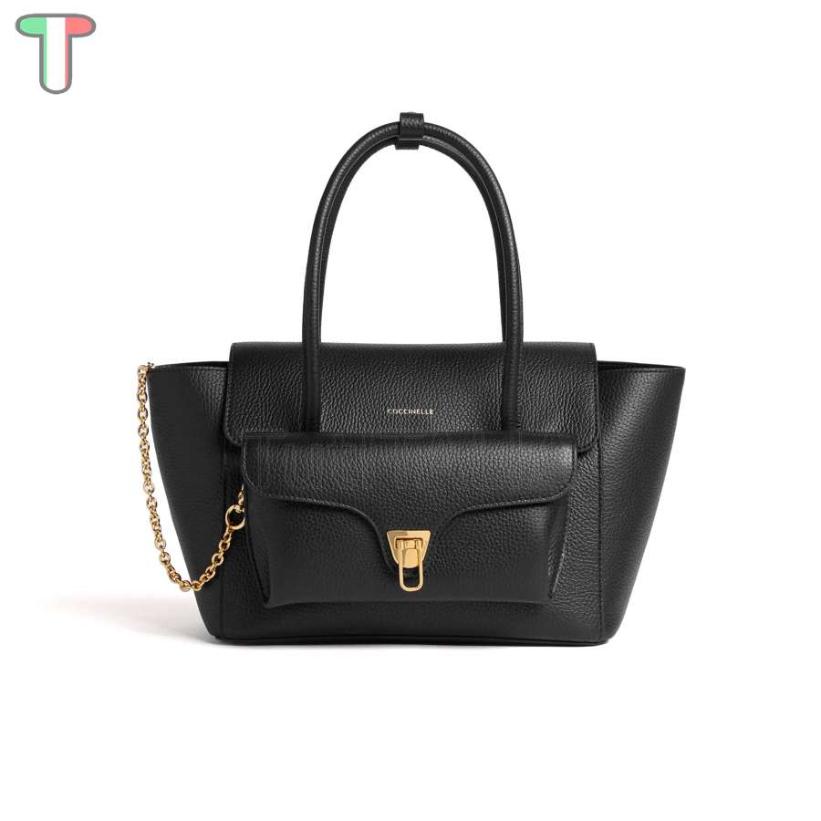 Coccinelle Double Beat Medium Noir E1T8A180201001