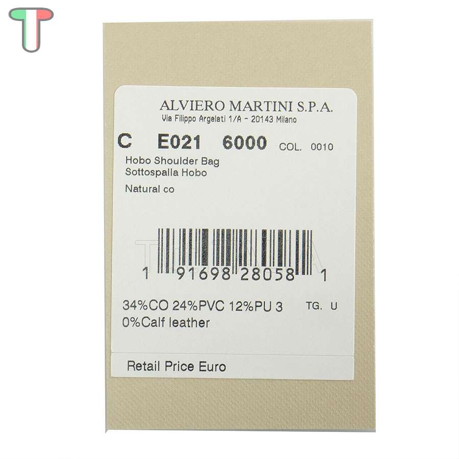 Alviero Martini 1 Classe Geo Classic Naturale CE0216000 0010