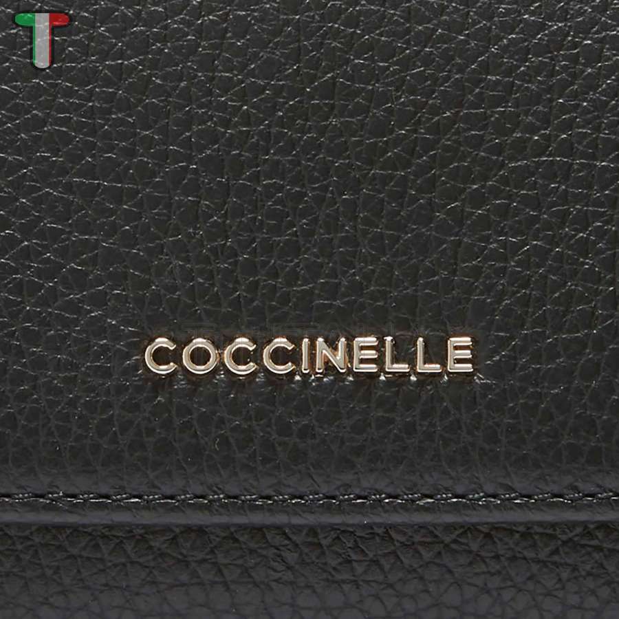 Coccinelle Metallic Small Noir E2MW511F001001