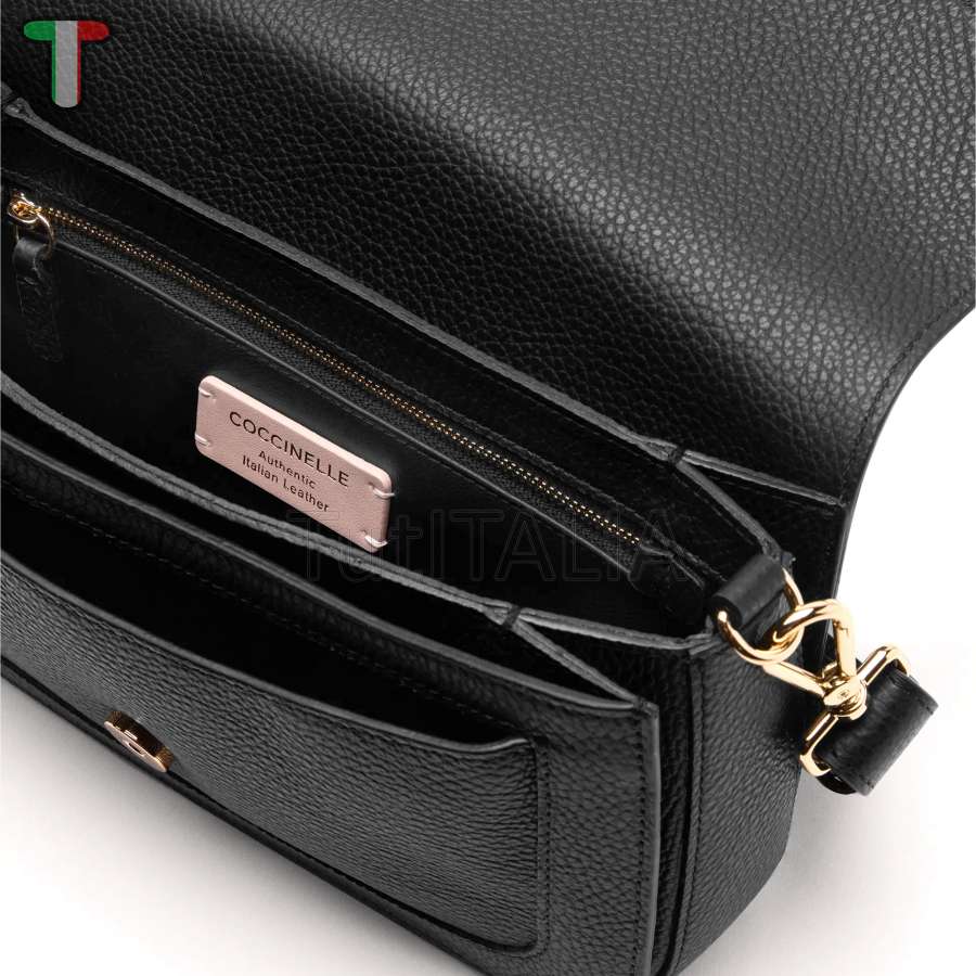 Coccinelle C-Me Medium Noir E1SSL120301001