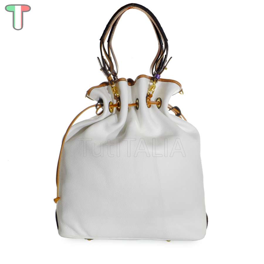 Sem Vaccaro Alce Pitone Bianco Perla 2708