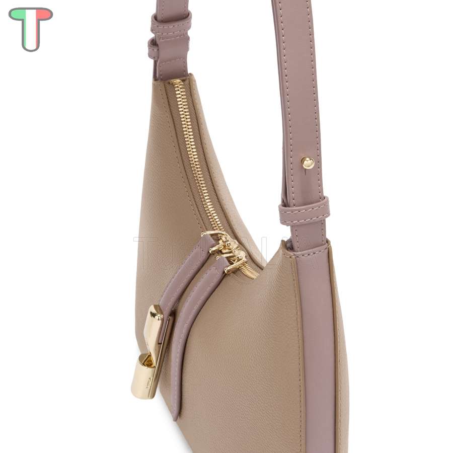 Furla Goccia S Stucco Gray/Mauve WB01500 BX3353 1007 3624S