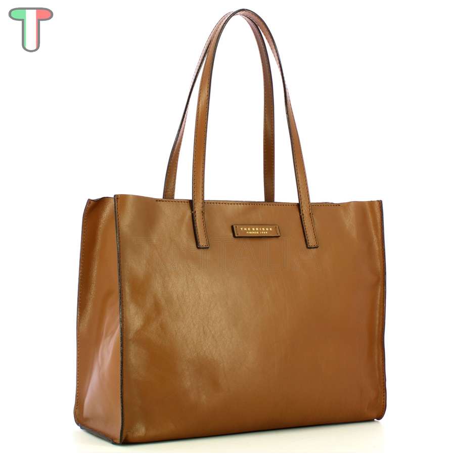 The Bridge Shopper Mirra Oyster ABB./Oro 04131401 TE