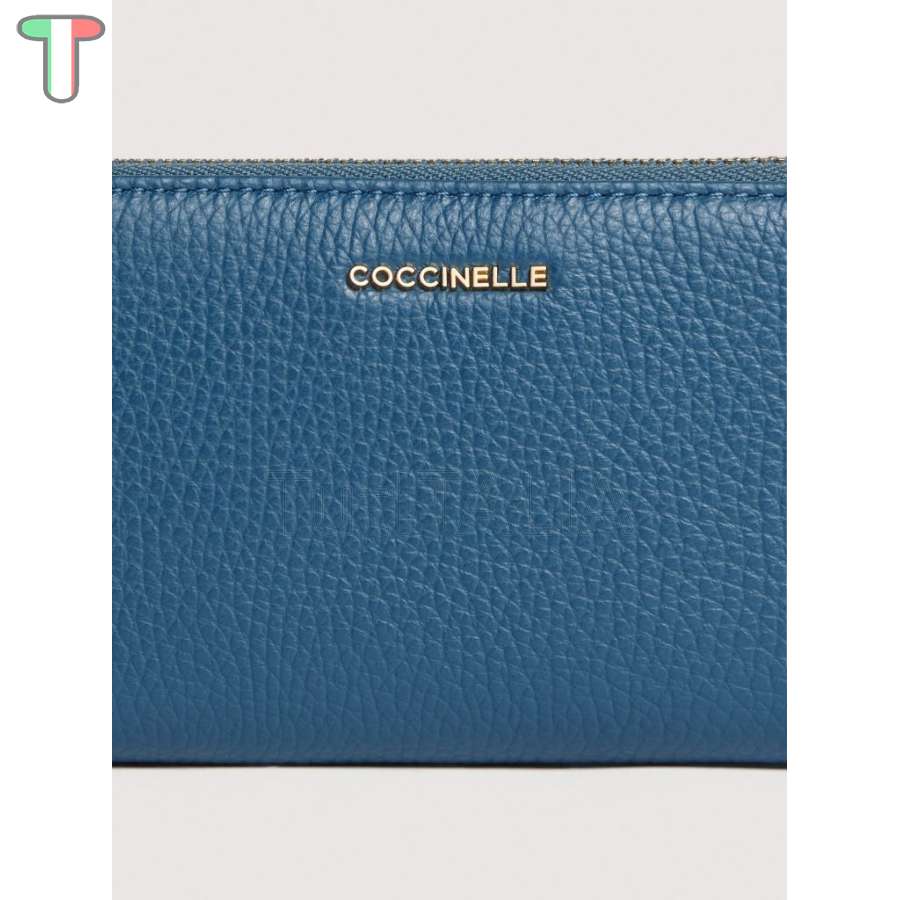 Coccinelle Metallic Large Deep Blue E2MW5113201_B27