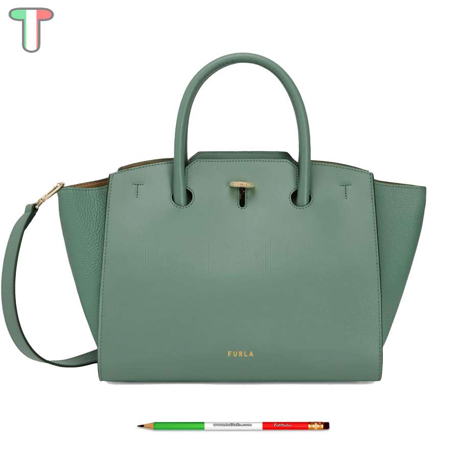 Furla Genesi Shopping M Mineral Green WB00811 BX0053 1007 1996S