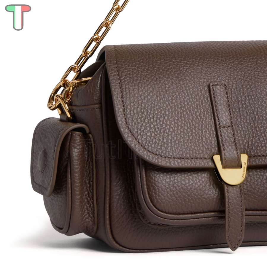 Coccinelle Campus Mini Brunette E1RFF550101W20