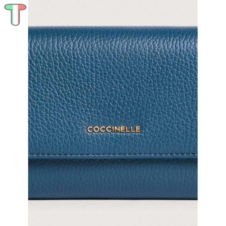 Coccinelle Metallic Large Deep Blue E2MW5118501_B27